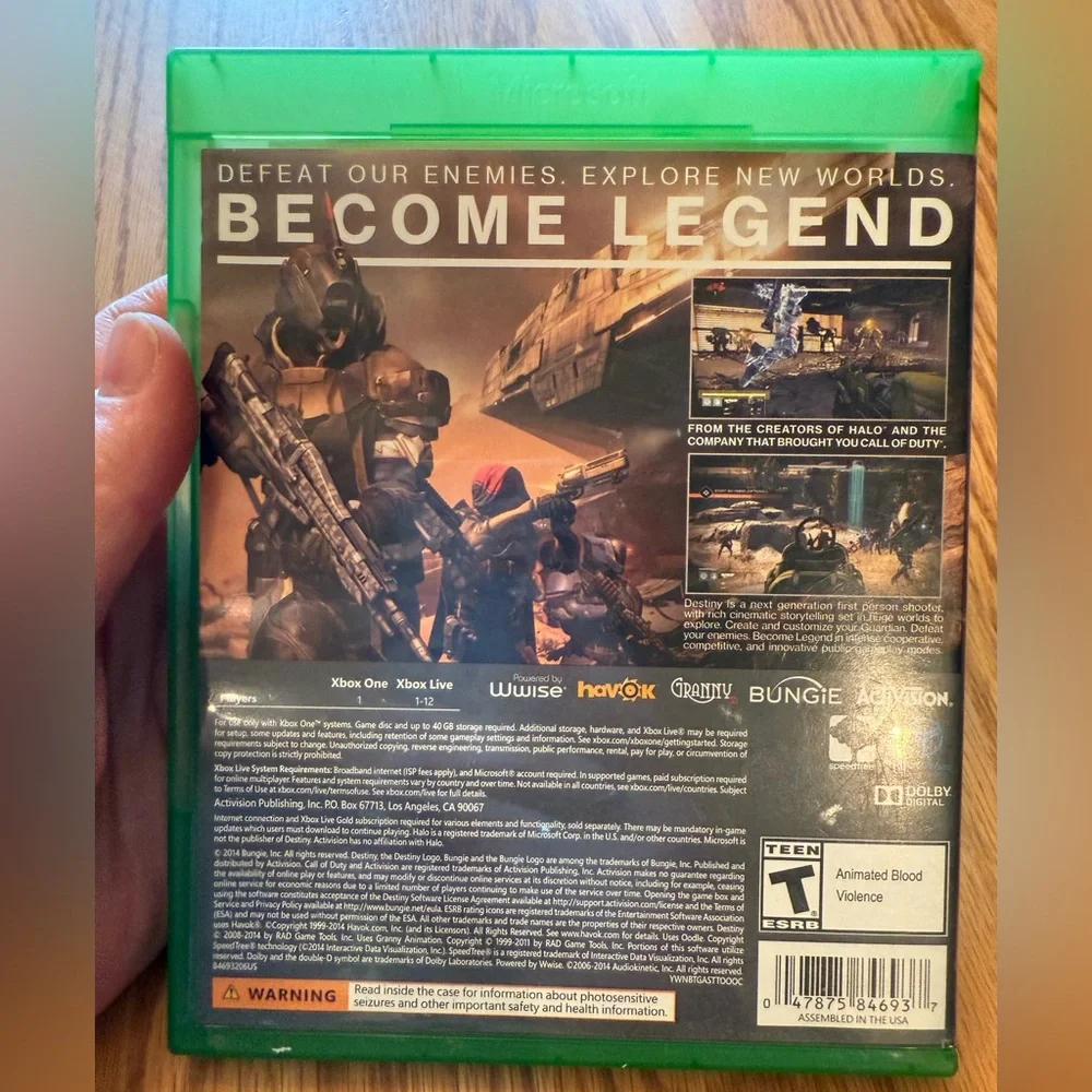 Destiny for Xbox One